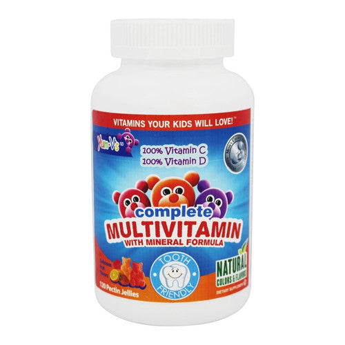 Yum-V's Complete Multivitamin with Mineral Formula Fruit Flavors Jellies For Kids, 120 Ea